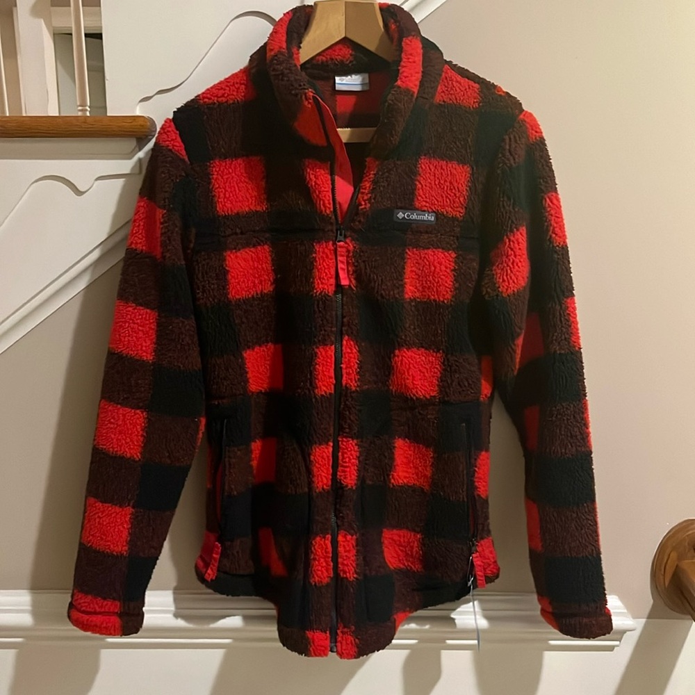 Columbia Women’s Buffalo Check Sherpa Jacket